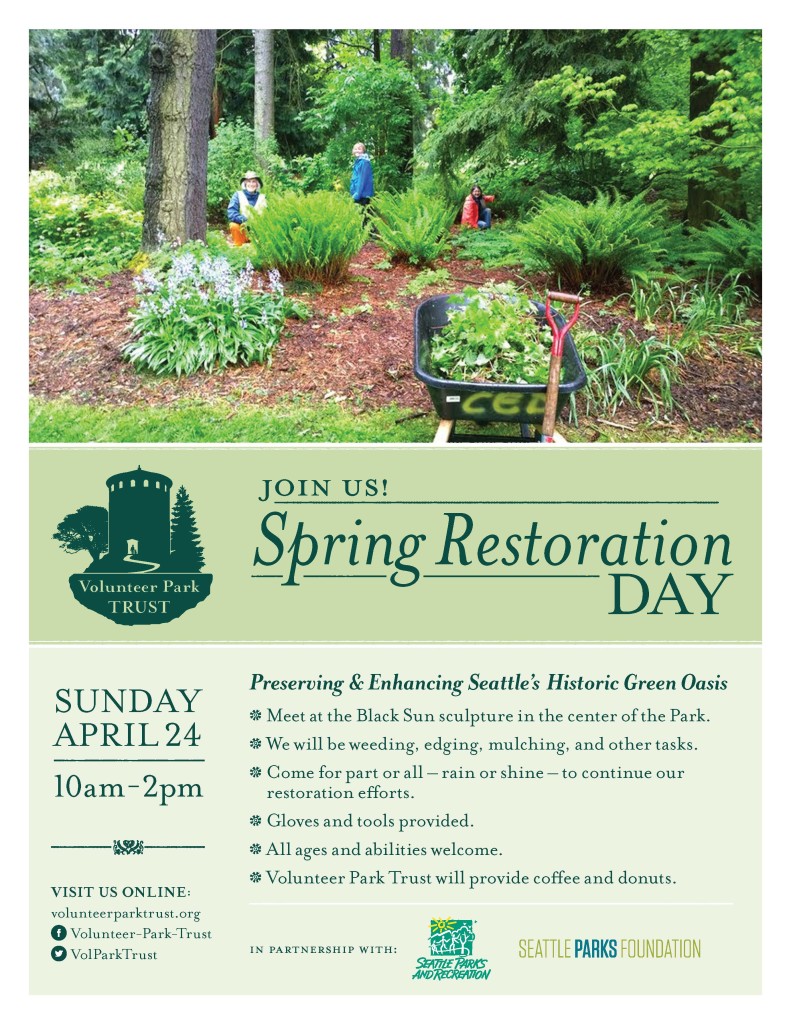 Poster for Spring Restoration Day